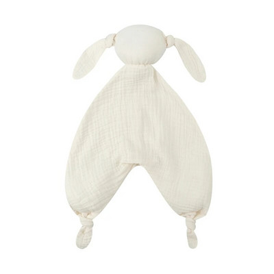 Βρεφική κουβέρτα ασφαλείας Καταπραϋντική πετσέτα ηρεμίας Μαλακή πετσέτα ζώων κουνέλι βελούδινη σαλιάρα οδοντοφυΐας για βρέφη Comfort ύπνου νοσηλευτική