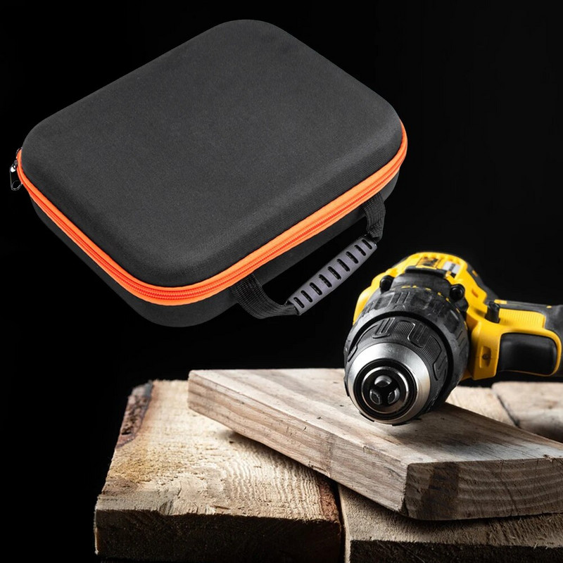 Elektriline puuritööriistakott Kaasaskantav Oxfordi riidest veekindel tööriistakotid Suure mahutavusega elektriku riistvara korraldaja hoiukott