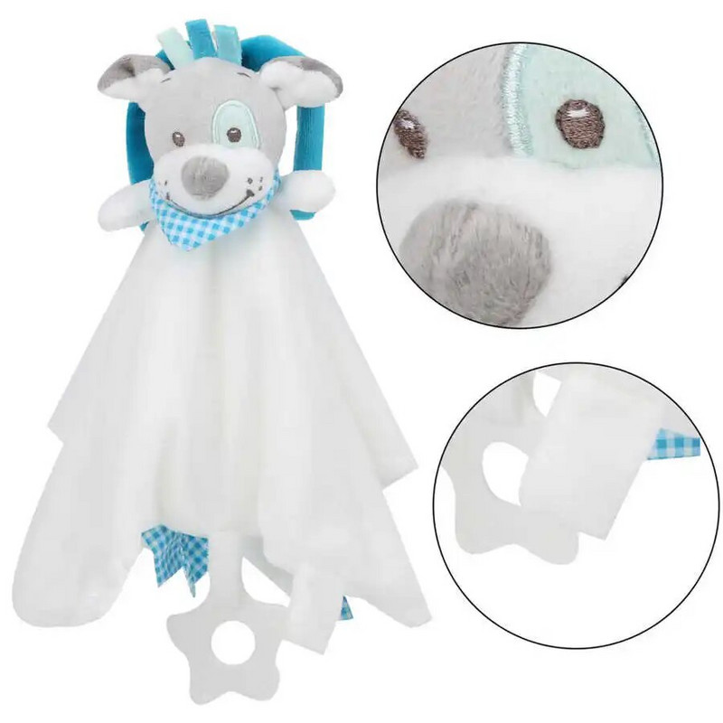 Pehme beebi magamisrätik plüüsis tekk vastsündinutele 0 12 kuud täistopitud loomad Palus unemänguasi väikelastele Tüdrukud Kõristid Hambad