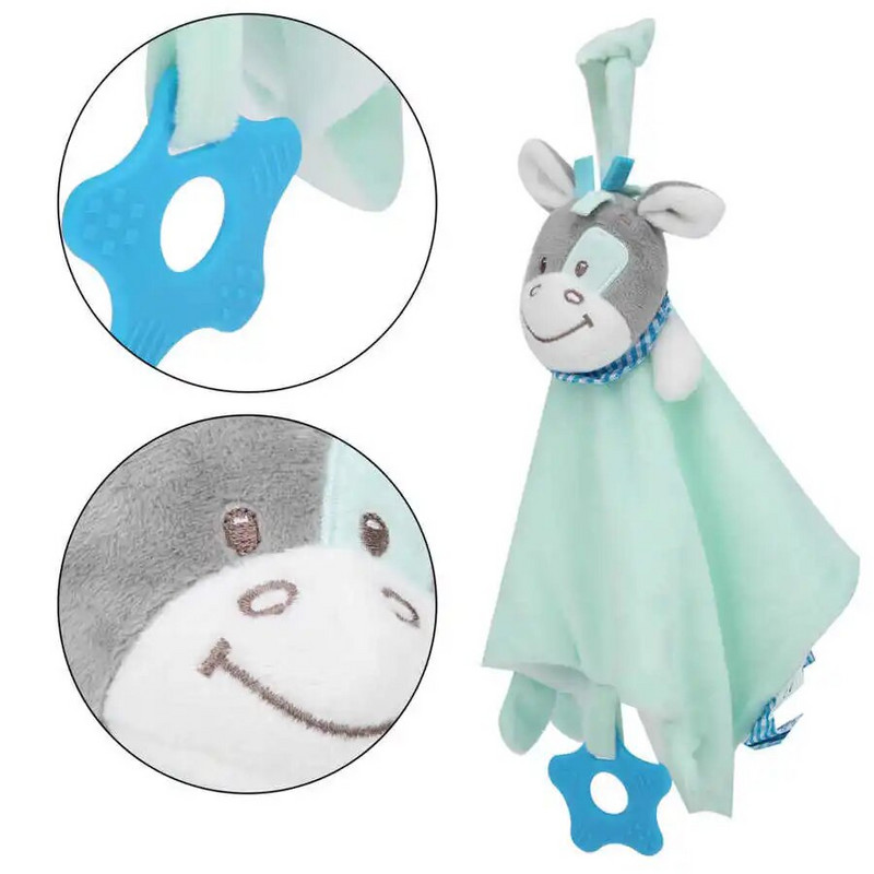 Pehme beebi magamisrätik plüüsis tekk vastsündinutele 0 12 kuud täistopitud loomad Palus unemänguasi väikelastele Tüdrukud Kõristid Hambad