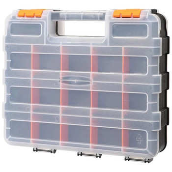 1 τεμάχιο Διπλής Όψης Tool Organizer Hardware Tool Accessory Box Parts Box Toolbox