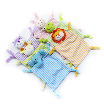 Κουβέρτα ασφαλείας παιχνιδιών για μωρά Μαλακή πιπίλα για τον ύπνο Βρεφικά βελούδινα παιχνίδια άνετη πετσέτα ύπνου Ηρεμία για μωρά γεμιστές κούκλες Ελέφαντας