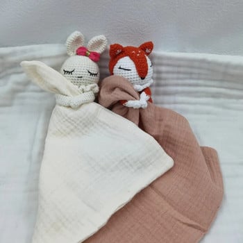 Πιπίλα για μωρά Μαλακή πετσέτα λαγουδάκι αρκουδάκι Ελέφαντας κούκλα ύπνου Δοντάκι για βρέφη Άνεση ύπνου νοσηλεία αγκαλιά Ντουντού Β