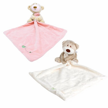 Βρεφική παιδική κουβέρτα που πλένεται αρκουδάκι Μαλακό απαλό παιχνίδι βελούδινα γεμιστά