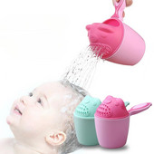 Cartoon Baby Bath Cap Shampoo Cup Baby Bath Spoon Children's Shampoo Cup Παιδικά εργαλεία μπάνιου