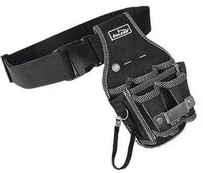 Multifunktsionaalne tööriistakott lõuendist tööriistarihma kruvikeeraja komplekti hoidik tööriistakoti tasku kott kott Elektriku vöötasku ümbris