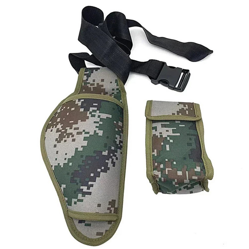 Τσάντα αποθήκευσης ψαλιδιού κήπου με ζώνη Oxford Canvas Tools Ηλεκτρικά εργαλεία ψαλιδιού κλαδέματος Wasit Bag Φορητή τσάντα εργαλείων ψαλιδιού εξωτερικού χώρου