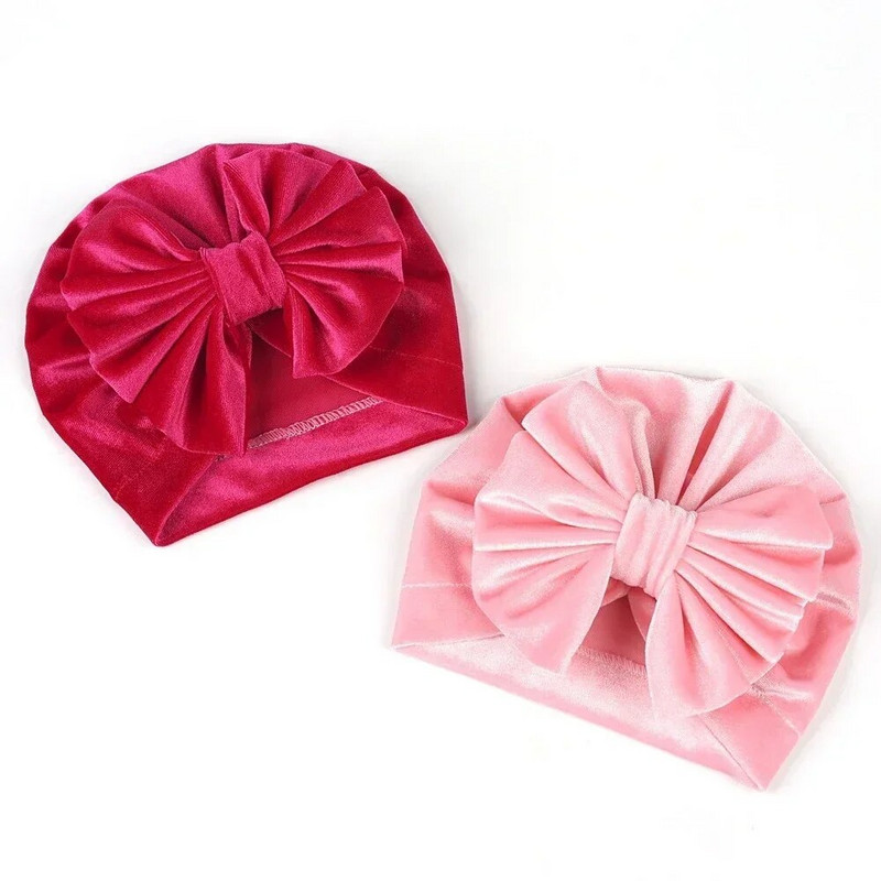 Uued beebitüdrukud, suur vibu sõlm, sametmüts, vastsündinu, turban, mütsid, lapsed, leopardid, fotorekvisiidid, kingitused, juuksetarvikud