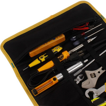 2023 Висококачествена чанта за сгъваем гаечен ключ Oxford Canvas Ролка за инструменти Джоб за съхранение Инструменти Водоустойчиво съхранение Ръчна ролка Чанти за инструменти Подаръци