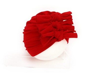 Armsad 1 tk voldid, sõlmitud vibu India beebi kootud müts vastsündinud imik lapsed poiss, tüdruk, turban, lill, nokamütsid, peakatted, fotorekvisiidid