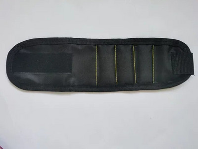 Bandă magnetică de susținere a încheieturii mâinii cu magneți puternici pentru ținerea șuruburilor Brățară pentru unghii Suport pentru centură Mandrina sport magnetică pentru instrumente