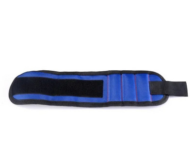 Bandă magnetică de susținere a încheieturii mâinii cu magneți puternici pentru ținerea șuruburilor Brățară pentru unghii Suport pentru centură Mandrina sport magnetică pentru instrumente