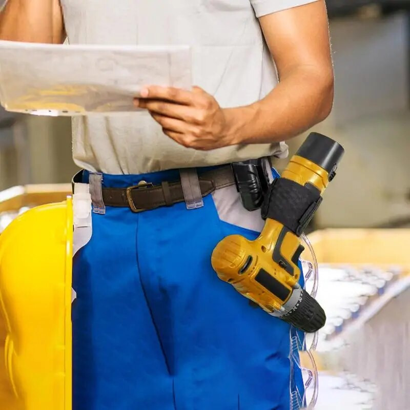 Σετ εργαλείων μέσης Θήκη εργαλείων Πολυλειτουργικό ηλεκτρικό τρυπάνι φορητή πόρπη για κλειδί, σφυρί βίδα εξωτερικού χώρου ταξιδιού