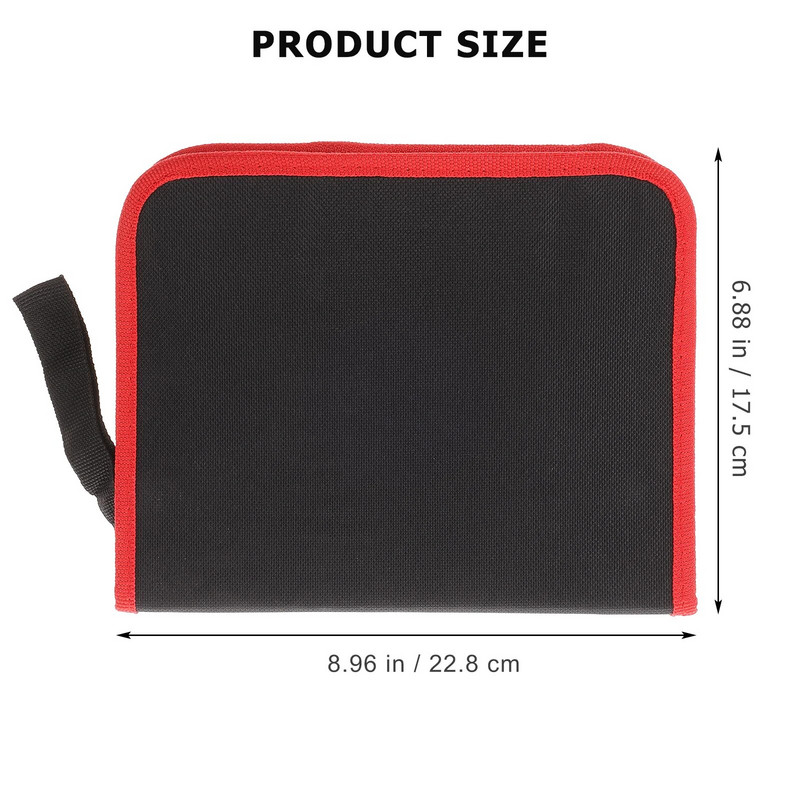 Puuriotsiku hoiukott Tõmblukuga tööriistakott Oxfordi riidest käeshoitav otsakott Tööriistakomplektid Korraldaja hoiukoti lõuend