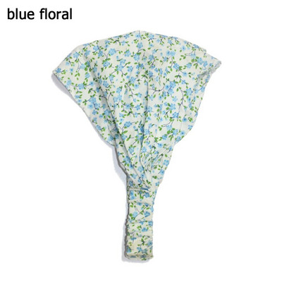 Κορίτσια στριφτό χαριτωμένο μωρό τουρμπάνι Παιδικό φλοράλ πουά στάμπα Μαντίλι κεφαλιού Βαμβακερό ελαστικό κεφαλόδεσμο Καπέλα μπαντάνα Αξεσουάρ μαλλιών