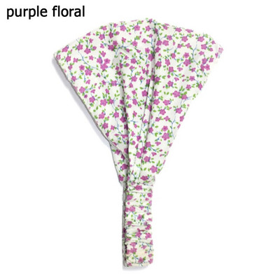 Κορίτσια στριφτό χαριτωμένο μωρό τουρμπάνι Παιδικό φλοράλ πουά στάμπα Μαντίλι κεφαλιού Βαμβακερό ελαστικό κεφαλόδεσμο Καπέλα μπαντάνα Αξεσουάρ μαλλιών