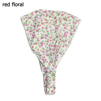 Κορίτσια στριφτό χαριτωμένο μωρό τουρμπάνι Παιδικό φλοράλ πουά στάμπα Μαντίλι κεφαλιού Βαμβακερό ελαστικό κεφαλόδεσμο Καπέλα μπαντάνα Αξεσουάρ μαλλιών