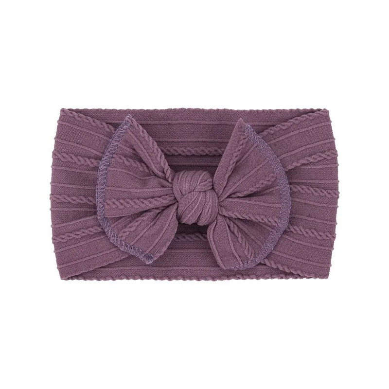 1 ΤΕΜ. Ελαστικός Φιόγκοι Νεογέννητου Φιόγκοι Κεφαλόδεσμος Αυτιά κουνελιού Χειροποίητα νάιλον βαμβακερά περιτυλίγματα κεφαλής Παιδικά αξεσουάρ για κοριτσάκια