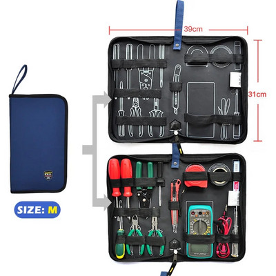 Hard Plate Professional Electricians Tool Bag Multifunction Electrician Tools Kit Organizers Αποθήκευση Αδιάβροχος καμβάς Oxford