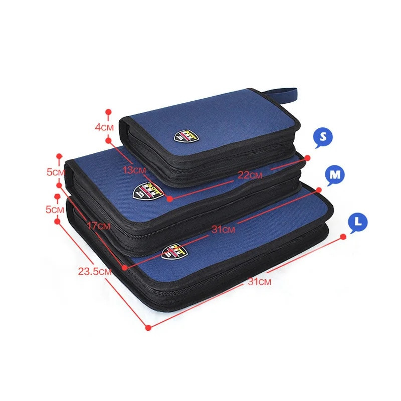 Hard Plate Professional Electricians Tool Bag Multifunction Electrician Tools Kit Organizers Αποθήκευση Αδιάβροχος καμβάς Oxford