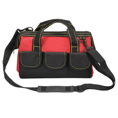 Ηλεκτρολόγος Tool Bag Organizers 1680D Oxford υφασμάτινη φορητή τσάντα χειρός πολλαπλών τσέπης Αδιάβροχες λειτουργικές τσάντες εργαλείων ανθεκτικές στη φθορά