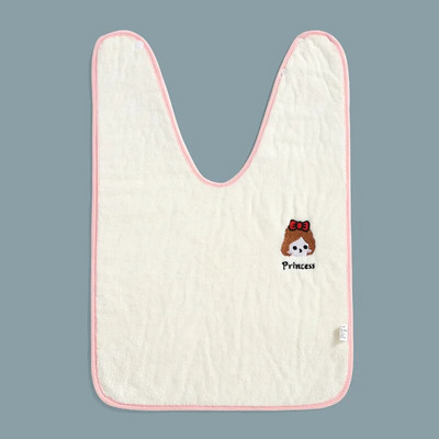 Κοραλί Velvet Baby Bibs Cartoon Αδιάβροχη πετσέτα βρεφικής σαλιάρας Πανάκια μπαντάνα Κασκόλ για παιδιά Αγόρι που ταΐζει πετσέτα σάλιου