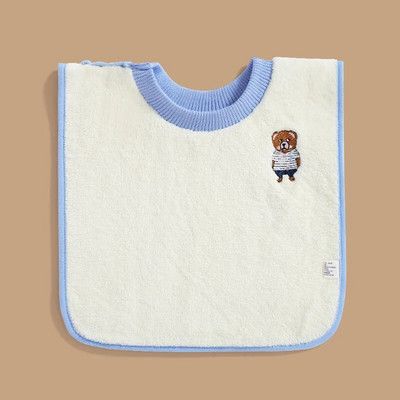 Κοραλί Velvet Baby Bibs Cartoon Αδιάβροχη πετσέτα βρεφικής σαλιάρας Πανάκια μπαντάνα Κασκόλ για παιδιά Αγόρι που ταΐζει πετσέτα σάλιου