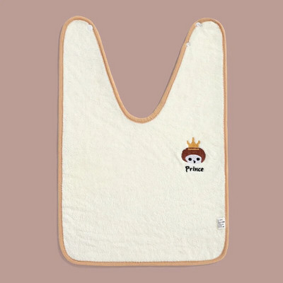 Κοραλί Velvet Baby Bibs Cartoon Αδιάβροχη πετσέτα βρεφικής σαλιάρας Πανάκια μπαντάνα Κασκόλ για παιδιά Αγόρι που ταΐζει πετσέτα σάλιου