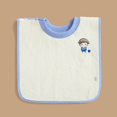 Κοραλί Velvet Baby Bibs Cartoon Αδιάβροχη πετσέτα βρεφικής σαλιάρας Πανάκια μπαντάνα Κασκόλ για παιδιά Αγόρι που ταΐζει πετσέτα σάλιου