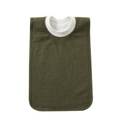 Σαλιάρες για μωρά που αναπνέουν Νεογέννητα σαλιάρα Βαμβακερό ύφασμα αδιάβροχο ελαστικό σαλιάρες βρεφικής οδοντοφυΐας Πετσέτα τροφοδοσίας A2UB