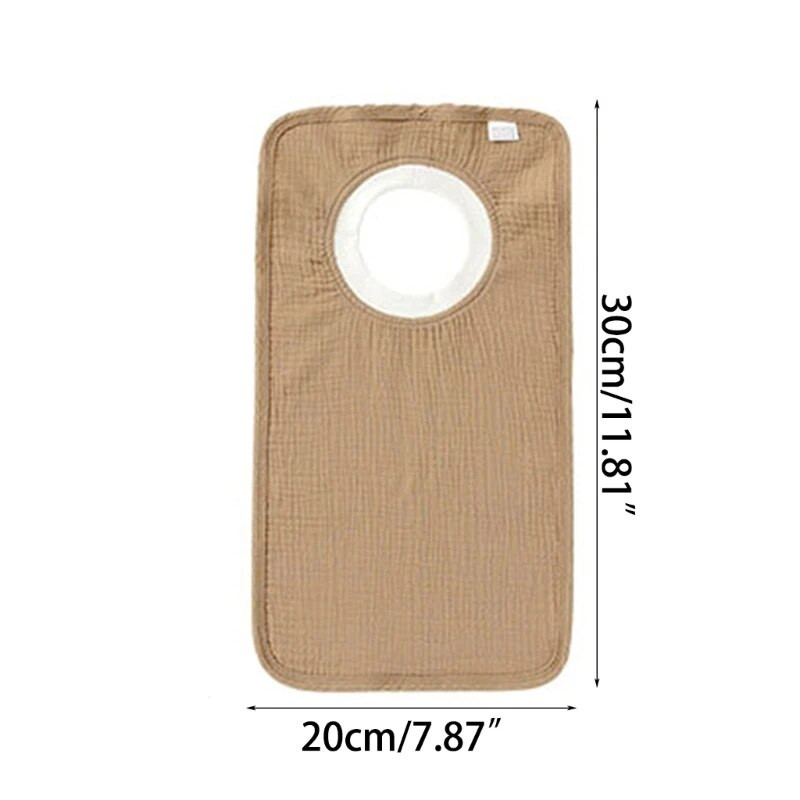 Σαλιάρες για μωρά που αναπνέουν Νεογέννητα σαλιάρα Βαμβακερό ύφασμα αδιάβροχο ελαστικό σαλιάρες βρεφικής οδοντοφυΐας Πετσέτα τροφοδοσίας A2UB