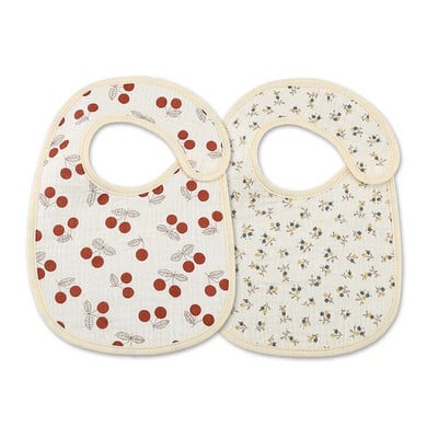 2 ks/sada letných nepremokavých detských podbradníkov, nové roztomilé bavlnené podbradníky pre novorodencov, mäkké utierky na grgnutie pre chlapcov a dievčatá, uterák na sliny