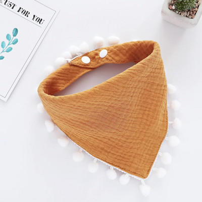 Detská šatka na slintanie, podbradníky, mäkká gáza, savý uterák na sliny, podbradníky pre batoľatá, novorodencov, mušelínový trojuholníkový šál, látka na grgnutie