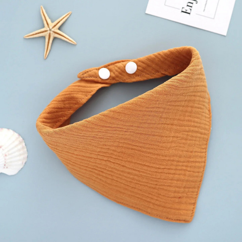 Detská šatka na slintanie, podbradníky, mäkká gáza, savý uterák na sliny, podbradníky pre batoľatá, novorodencov, mušelínový trojuholníkový šál, látka na grgnutie