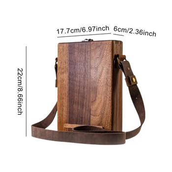 Ξυλουργός Ηλεκτρολόγος Κηπουρός Εργαλειοθήκη Writers Messenger Box Ξύλινες ρετρό τσάντες Trend Shoulder Bag Briefcase Art Supplies