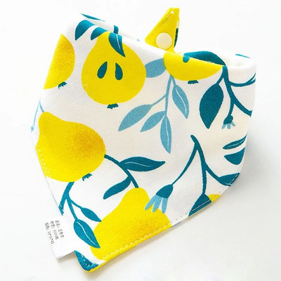 Beebi pudipõlled 100% orgaanilisest puuvillast pudipõlled Kolmnurksed rätiklapid Multifilmi süljerätik Beebi toitmise pudipõlled Pehmed imavad poiste pudipõlled tüdrukutele