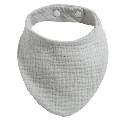 Cotton Gause Бебешки лигавници Плътен цвят 360 цветя Новородено лигавник Детски кърпи за оригване Бандана Шал за дете Момиче Момче Хранене Слюнка Хавлиена кърпа