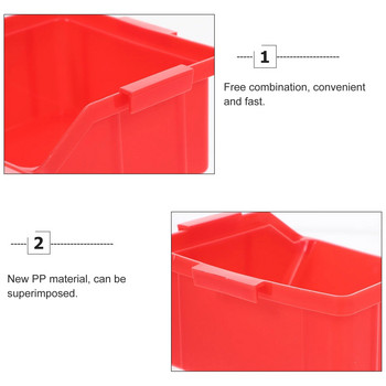 10 бр./Пакет Пластмасова кутия Мини кутия за съхранение на инструменти Кутия за компоненти Кутия за съхранение Контейнер за съхранение Кутия за съхранение Контейнер за съхранение