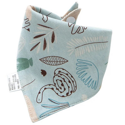 Νεογέννητο μωρό Triangle Saliva Πετσέτα Αγόρι Κορίτσια Βρεφική πετσέτα τροφοδοσίας 100% βαμβάκι αναπνέουσες σαλιάρες 0-3 ετών 43*30cm