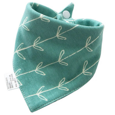 Νεογέννητο μωρό Triangle Saliva Πετσέτα Αγόρι Κορίτσια Βρεφική πετσέτα τροφοδοσίας 100% βαμβάκι αναπνέουσες σαλιάρες 0-3 ετών 43*30cm