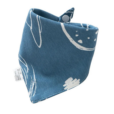 Νεογέννητο μωρό Triangle Saliva Πετσέτα Αγόρι Κορίτσια Βρεφική πετσέτα τροφοδοσίας 100% βαμβάκι αναπνέουσες σαλιάρες 0-3 ετών 43*30cm