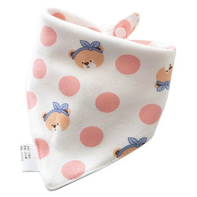 Νεογέννητο μωρό Triangle Saliva Πετσέτα Αγόρι Κορίτσια Βρεφική πετσέτα τροφοδοσίας 100% βαμβάκι αναπνέουσες σαλιάρες 0-3 ετών 43*30cm