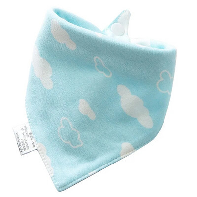 Νεογέννητο μωρό Triangle Saliva Πετσέτα Αγόρι Κορίτσια Βρεφική πετσέτα τροφοδοσίας 100% βαμβάκι αναπνέουσες σαλιάρες 0-3 ετών 43*30cm