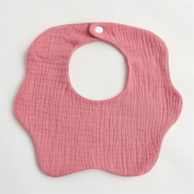 6 vrstiev bavlnenej gázy detské podbradníky jednofarebné detské podbradníky novorodenecké grganie utierky šatka pre chlapcov a dievčatá kŕmenie sliny uterák