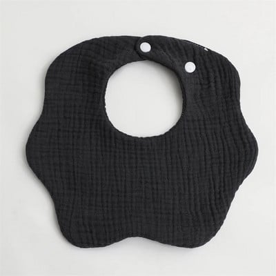 6 vrstiev bavlnenej gázy detské podbradníky jednofarebné detské podbradníky novorodenecké grganie utierky šatka pre chlapcov a dievčatá kŕmenie sliny uterák