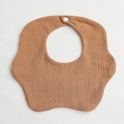 6 vrstiev bavlnenej gázy detské podbradníky jednofarebné detské podbradníky novorodenecké grganie utierky šatka pre chlapcov a dievčatá kŕmenie sliny uterák