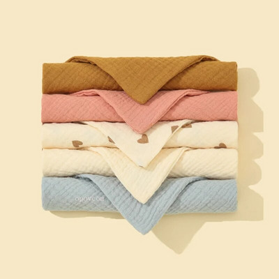 5 tk/komplekt Pehmest puuvillast beebipudipõlled Ühevärvilised beebitoitmispudipõlled Lillelised nööpnööbiga kolmnurkrätik vastsündinu tarvikud