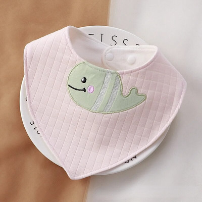 Σαλιάρες μωρού κινουμένων σχεδίων Μαλακές πετσέτες τροφοδοσίας για νεογέννητα Βαμβακερά πανιά για μωρά κοριτσάκια αγόρια Μπαντάνα σαλιάρα νεογέννητο σάλιο Πετσέτα ρέψης
