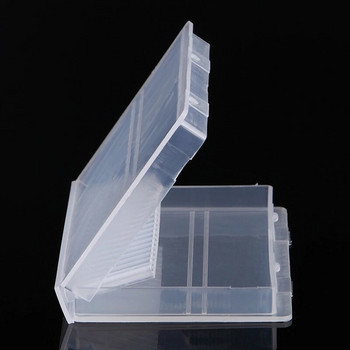 Пластмасова кутия за съхранение на свредла за нокти Празна стойка Държач за фреза Дисплей Контейнер Калъф Инструменти за маникюр