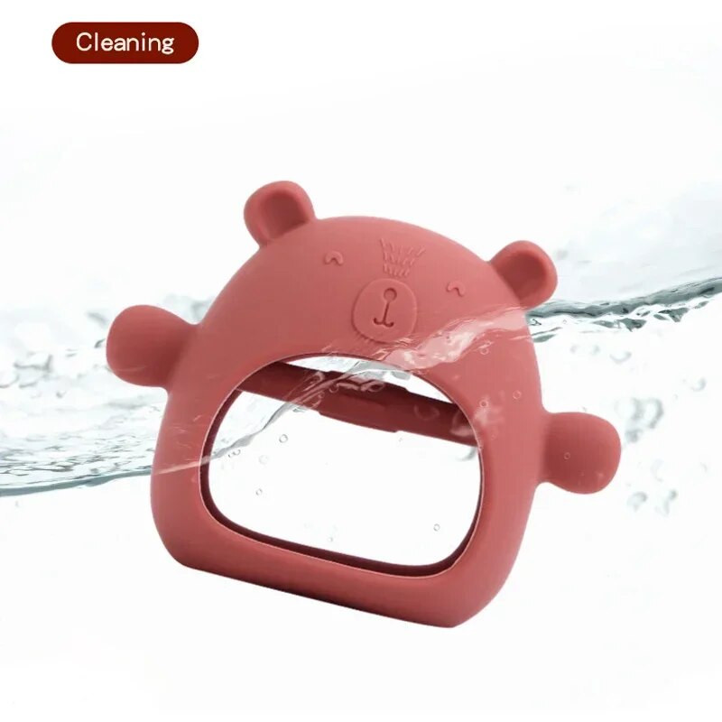 Βρεφικά δόντια σιλικόνης για νεογέννητα οδοντογλυφικά παιχνίδια αξεσουάρ για μωρά βρέφη 3+ μηνών τροφή χωρίς BPA